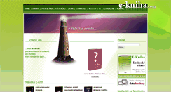 Desktop Screenshot of e-kniha.com
